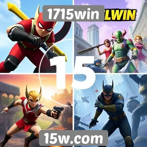 Comparativo de jogos populares disponíveis no 1715win